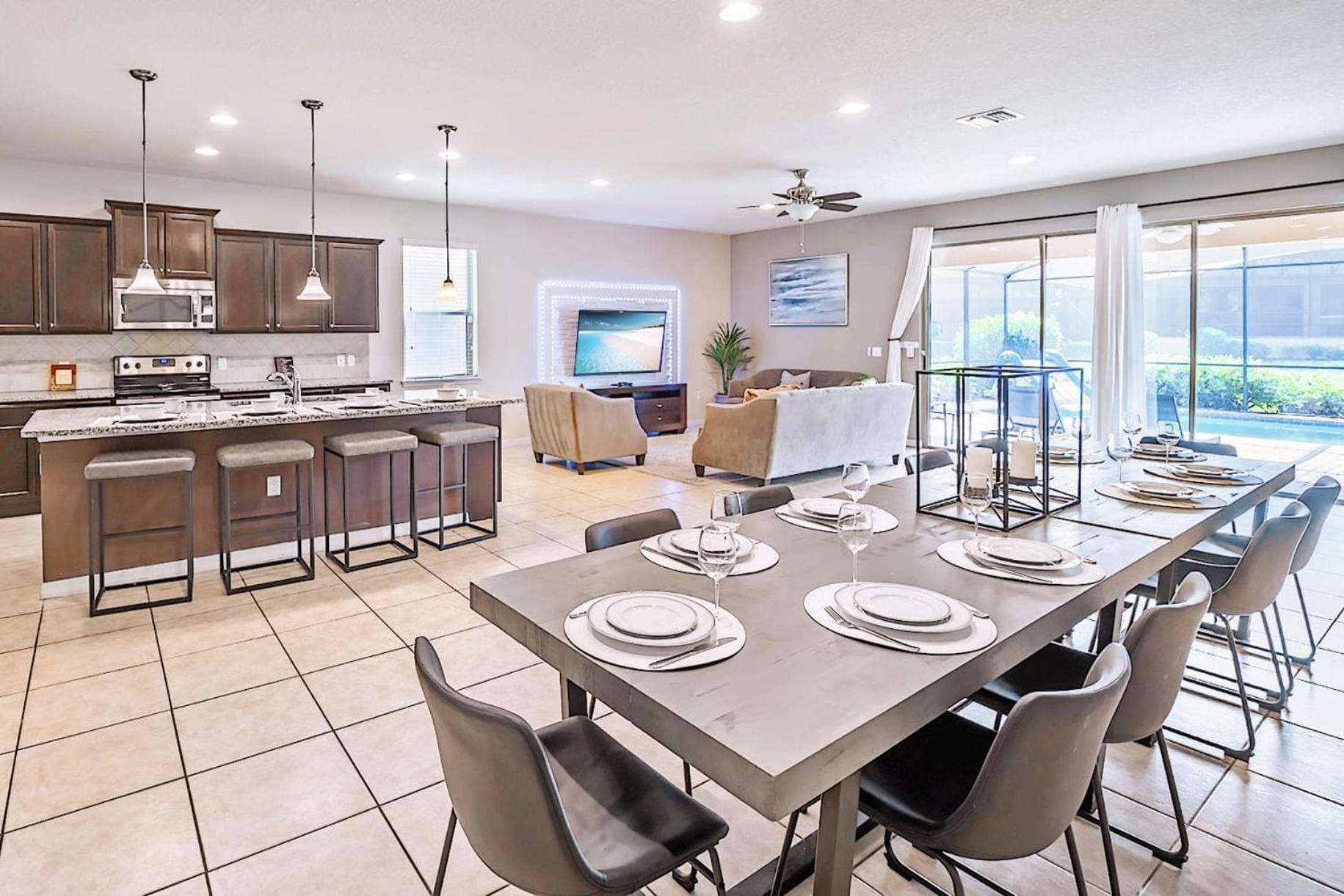 8Br Resort Home W Pool Hot Tub And Theatre Loft Kissimmee Exterior photo