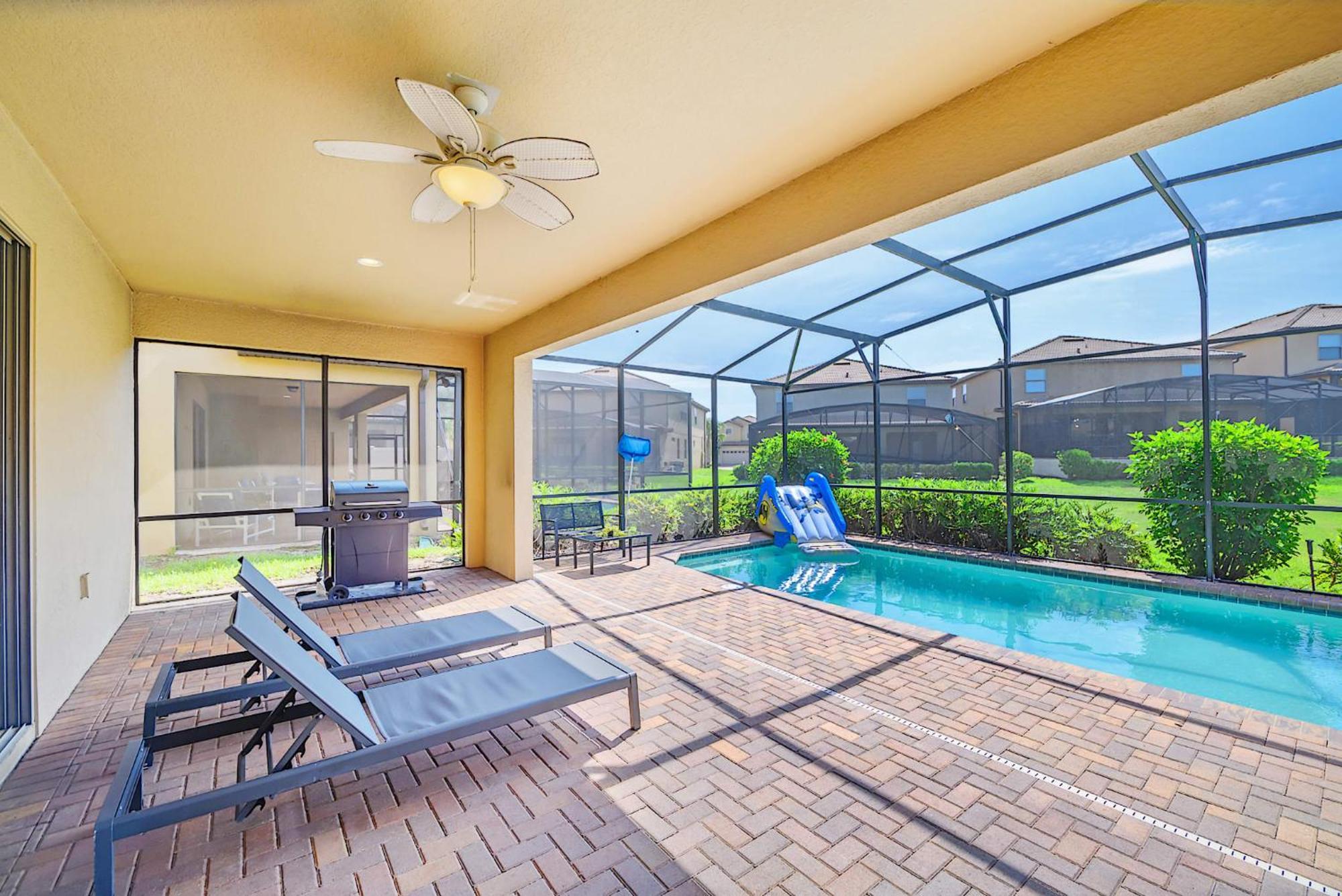 8Br Resort Home W Pool Hot Tub And Theatre Loft Kissimmee Exterior photo