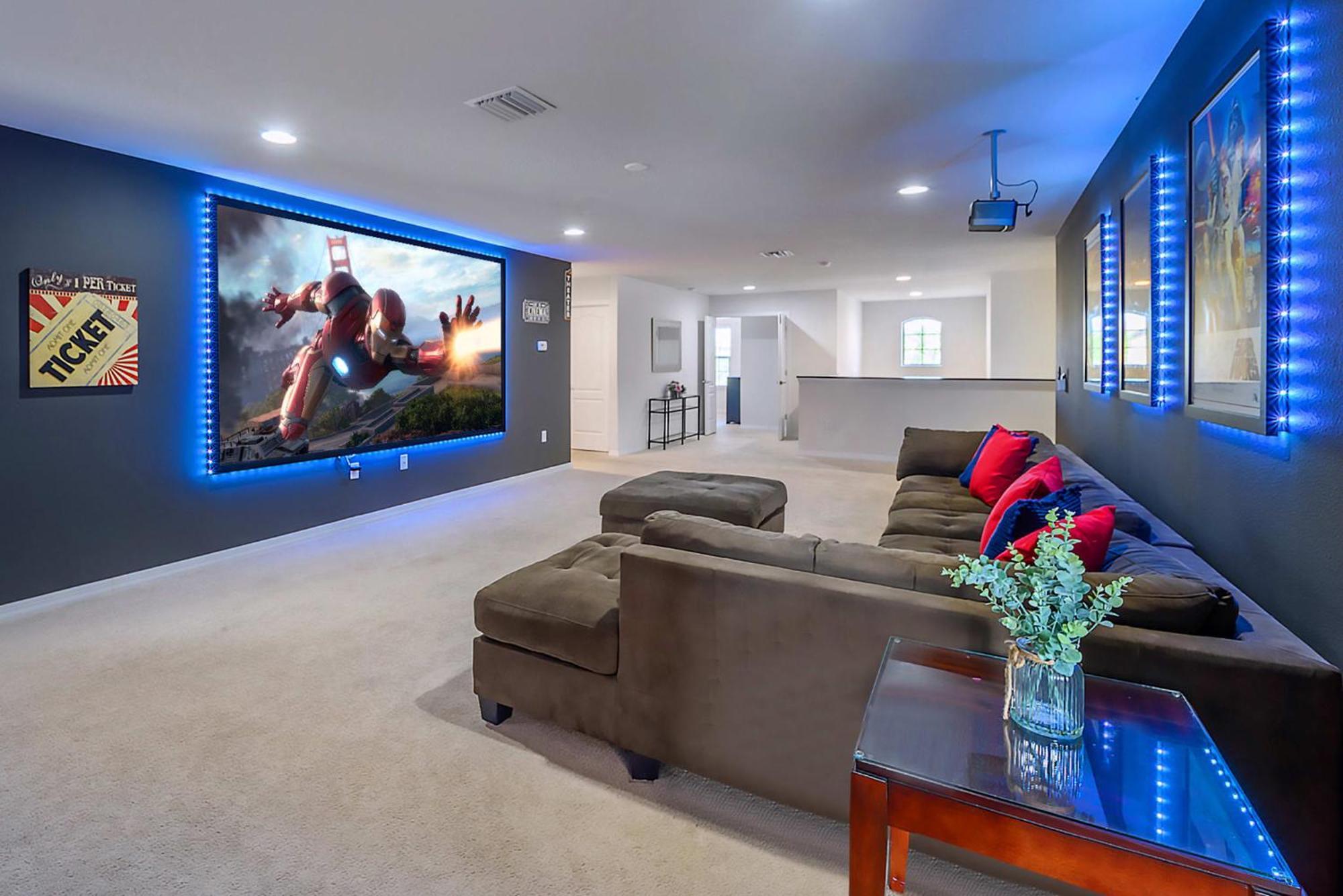 8Br Resort Home W Pool Hot Tub And Theatre Loft Kissimmee Exterior photo